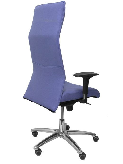 Modelo Albacete - Sillón de dirección ergonómico con mecanismo sincro y regulable en altura - Asiento y respaldo tapizados en tejido BALI color azul claro