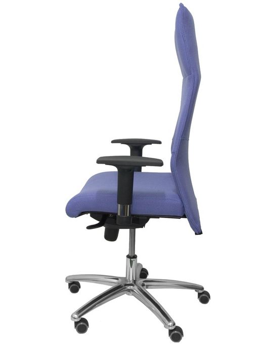 Modelo Albacete - Sillón de dirección ergonómico con mecanismo sincro y regulable en altura - Asiento y respaldo tapizados en tejido BALI color azul claro