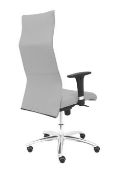 Modelo Albacete - Sillón de dirección ergonómico con mecanismo sincro y regulable en altura - Asiento y respaldo tapizados en tejido BALI color gris