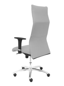 Modelo Albacete - Sillón de dirección ergonómico con mecanismo sincro y regulable en altura - Asiento y respaldo tapizados en tejido BALI color gris