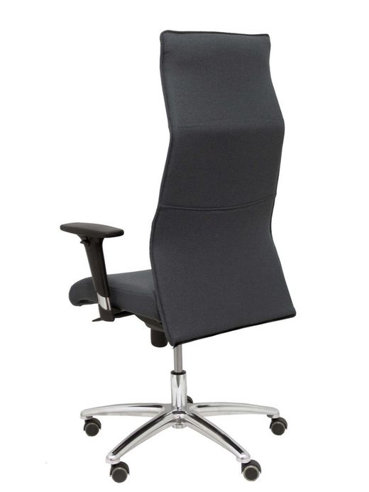 Modelo Albacete - Sillón de dirección ergonómico con mecanismo sincro y regulable en altura - Asiento y respaldo tapizados en tejido BALI color gris oscuro