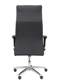 Modelo Albacete - Sillón de dirección ergonómico con mecanismo sincro y regulable en altura - Asiento y respaldo tapizados en tejido BALI color gris oscuro
