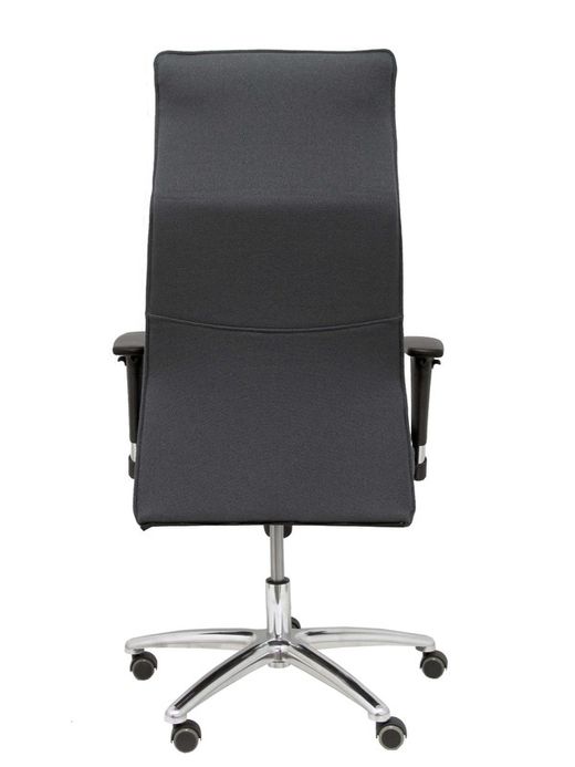 Modelo Albacete - Sillón de dirección ergonómico con mecanismo sincro y regulable en altura - Asiento y respaldo tapizados en tejido BALI color gris oscuro