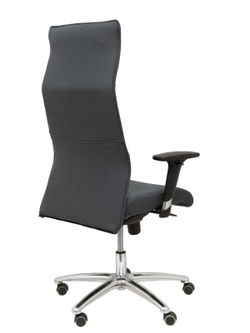 Modelo Albacete - Sillón de dirección ergonómico con mecanismo sincro y regulable en altura - Asiento y respaldo tapizados en tejido BALI color gris oscuro