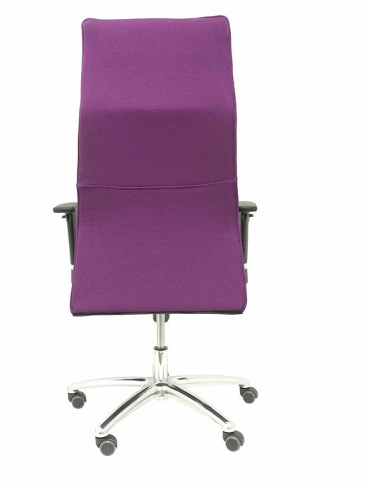 Modelo Albacete - Sillón de dirección ergonómico con mecanismo sincro y regulable en altura - Asiento y respaldo tapizados en tejido BALI color morado