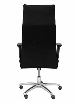 Modelo Albacete - Sillón de dirección ergonómico con mecanismo sincro y regulable en altura - Asiento y respaldo tapizados en tejido BALI color negro.