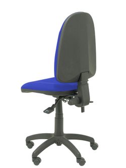 Modelo Algarra - Silla de oficina ergonómica con mecanismo asincro y regulable en altura - Asiento y respaldo tapizados en tejido BALI color azul. Espuma con forma anatómica.