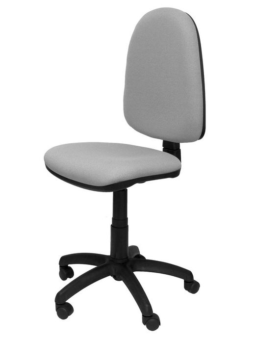 Modelo Ayna - Silla de oficina ergonómica con mecanismo de contacto permanente y regulable en altura - Asiento y respaldo tapizados en tejido BALI color gris