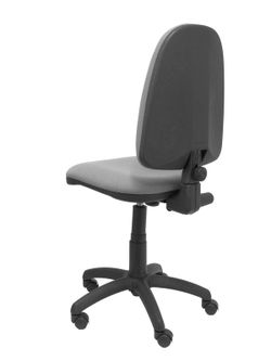 Modelo Ayna - Silla de oficina ergonómica con mecanismo de contacto permanente y regulable en altura - Asiento y respaldo tapizados en tejido BALI color gris