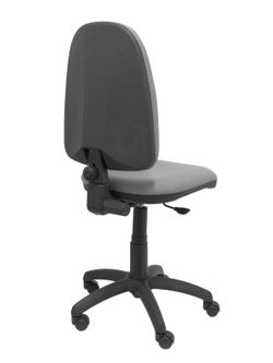 Modelo Ayna - Silla de oficina ergonómica con mecanismo de contacto permanente y regulable en altura - Asiento y respaldo tapizados en tejido BALI color gris