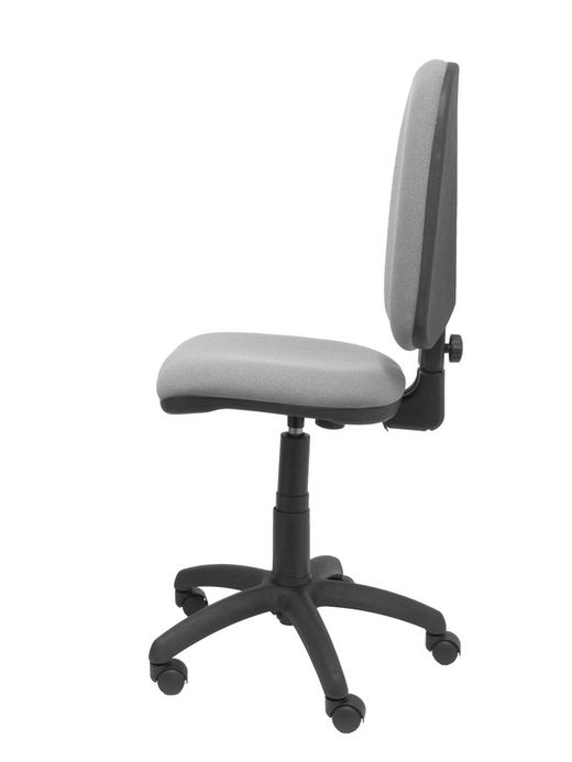 Modelo Ayna - Silla de oficina ergonómica con mecanismo de contacto permanente y regulable en altura - Asiento y respaldo tapizados en tejido BALI color gris