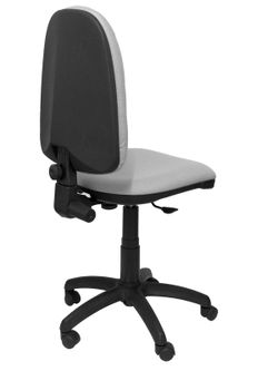 Modelo Ayna - Silla de oficina ergonómica con mecanismo de contacto permanente y regulable en altura - Asiento y respaldo tapizados en tejido BALI color gris