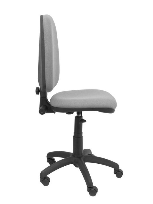 Modelo Ayna - Silla de oficina ergonómica con mecanismo de contacto permanente y regulable en altura - Asiento y respaldo tapizados en tejido BALI color gris