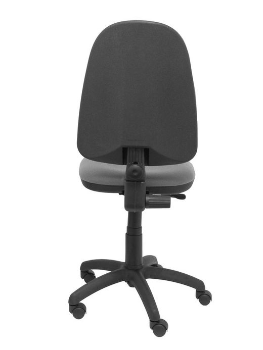Modelo Ayna - Silla de oficina ergonómica con mecanismo de contacto permanente y regulable en altura - Asiento y respaldo tapizados en tejido BALI color gris
