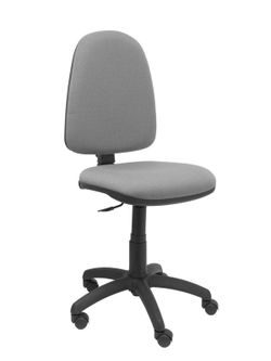 Modelo Ayna - Silla de oficina ergonómica con mecanismo de contacto permanente y regulable en altura - Asiento y respaldo tapizados en tejido BALI color gris