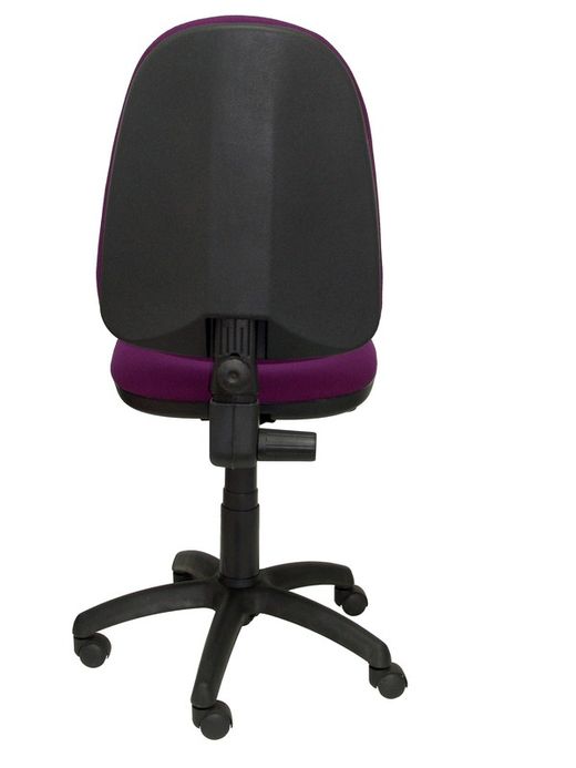 Modelo Ayna - Silla de oficina ergonómica con mecanismo de contacto permanente y regulable en altura - Asiento y respaldo tapizados en tejido BALI color morado