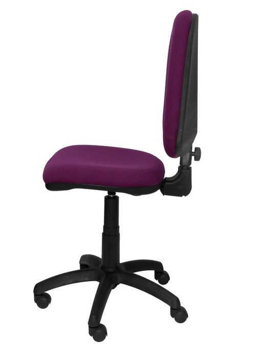 Modelo Ayna - Silla de oficina ergonómica con mecanismo de contacto permanente y regulable en altura - Asiento y respaldo tapizados en tejido BALI color morado