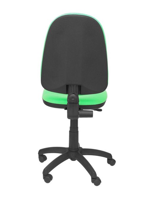 Modelo Ayna - Silla de oficina ergonómica con mecanismo de contacto permanente y regulable en altura - Asiento y respaldo tapizados en tejido BALI color pistacho