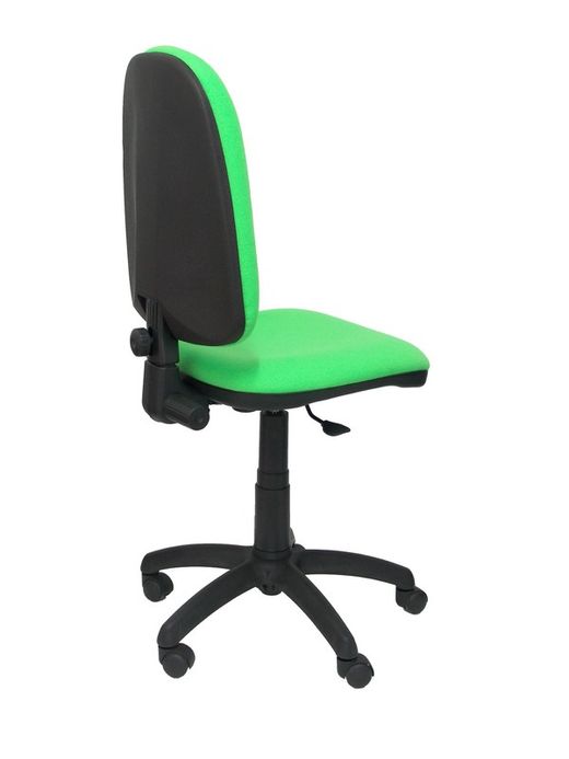Modelo Ayna - Silla de oficina ergonómica con mecanismo de contacto permanente y regulable en altura - Asiento y respaldo tapizados en tejido BALI color pistacho