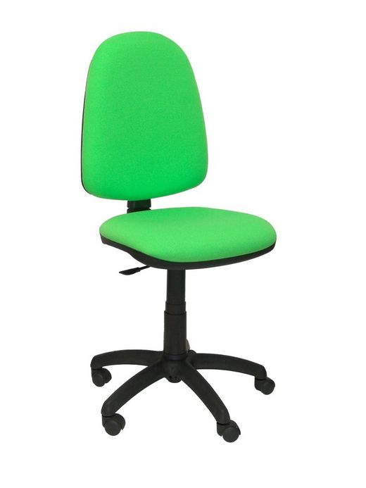 Modelo Ayna - Silla de oficina ergonómica con mecanismo de contacto permanente y regulable en altura - Asiento y respaldo tapizados en tejido BALI color pistacho