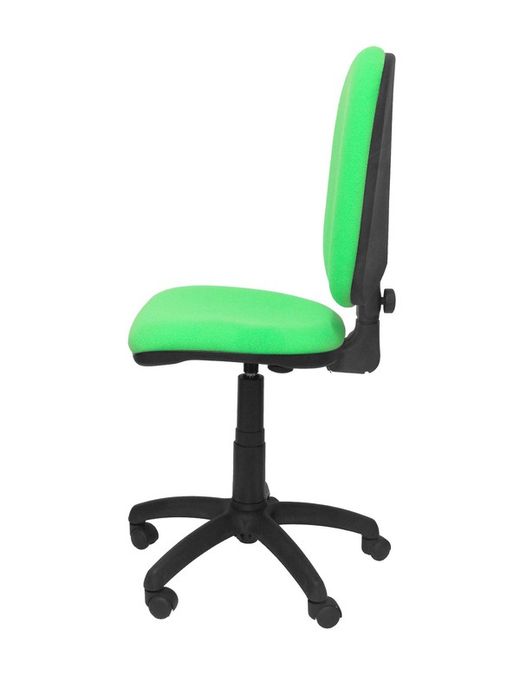 Modelo Ayna - Silla de oficina ergonómica con mecanismo de contacto permanente y regulable en altura - Asiento y respaldo tapizados en tejido BALI color pistacho