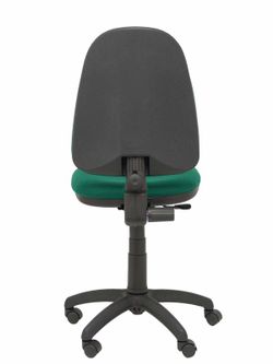 Modelo Ayna - Silla de oficina ergonómica con mecanismo de contacto permanente y regulable en altura - Asiento y respaldo tapizados en tejido BALI color verde botella
