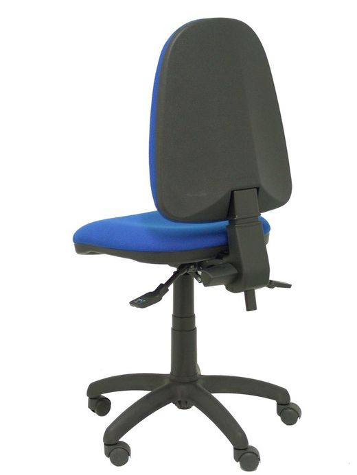Modelo Ayna - Silla de oficina ergonómica con mecanismo sincro y regulable en altura - Asiento y respaldo tapizados en tejido BALI color azul