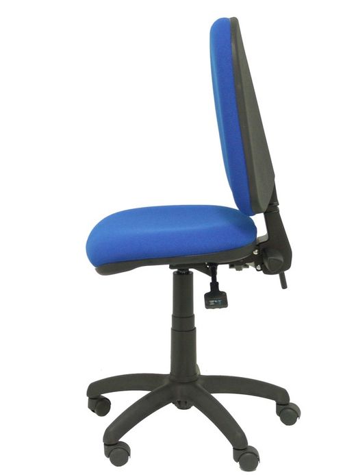Modelo Ayna - Silla de oficina ergonómica con mecanismo sincro y regulable en altura - Asiento y respaldo tapizados en tejido BALI color azul