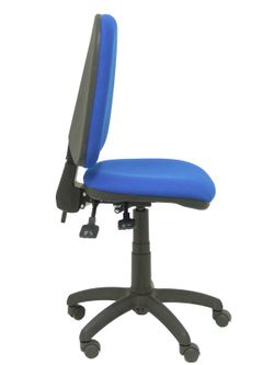 Modelo Ayna - Silla de oficina ergonómica con mecanismo sincro y regulable en altura - Asiento y respaldo tapizados en tejido BALI color azul