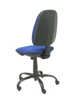 Modelo Castillo - Silla de oficina ergonómica con mecanismo sincro, regulable en altura y respaldo con forma anatómica - Asiento y respaldo tapizados en tejido ARAN color azul.