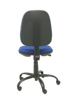Modelo Castillo - Silla de oficina ergonómica con mecanismo sincro, regulable en altura y respaldo con forma anatómica - Asiento y respaldo tapizados en tejido ARAN color azul.