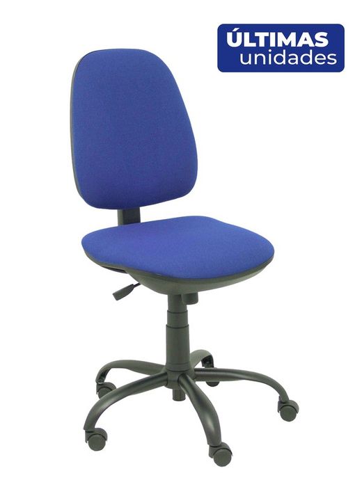 Modelo Castillo - Silla de oficina ergonómica con mecanismo sincro, regulable en altura y respaldo con forma anatómica - Asiento y respaldo tapizados en tejido ARAN color azul.