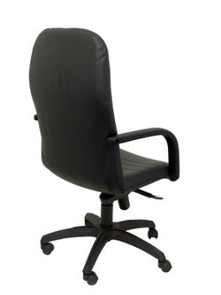 Modelo Letur - Sillón de dirección ergonómico con mecanismo basculante y regulable en altura - Asiento y respaldo tapizados en similpiel color negro.