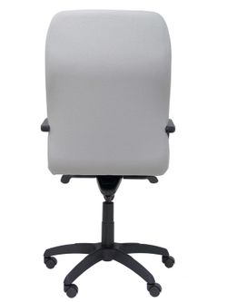 Modelo Letur - Sillón de dirección ergonómico con mecanismo basculante y regulable en altura - Asiento y respaldo tapizados en tejido BALI color gris