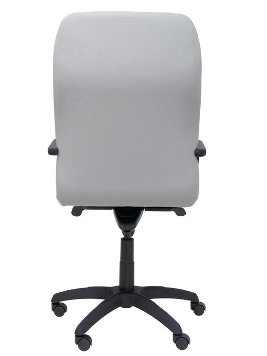 Modelo Letur - Sillón de dirección ergonómico con mecanismo basculante y regulable en altura - Asiento y respaldo tapizados en tejido BALI color gris