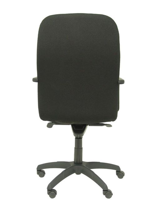 Modelo Letur - Sillón de dirección ergonómico con mecanismo basculante y regulable en altura - Asiento y respaldo tapizados en tejido BALI color negro