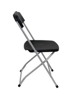 Modelo Polyfold - Pack 5 sillas plegable de conferencia  Asiento y respaldo de polipropileno color negro