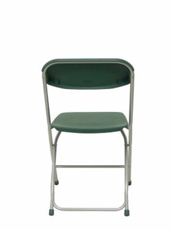 Modelo Polyfold - Pack 5 sillas plegable de conferencia  Asiento y respaldo de polipropileno color verde