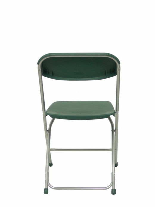Modelo Polyfold - Pack 5 sillas plegable de conferencia  Asiento y respaldo de polipropileno color verde
