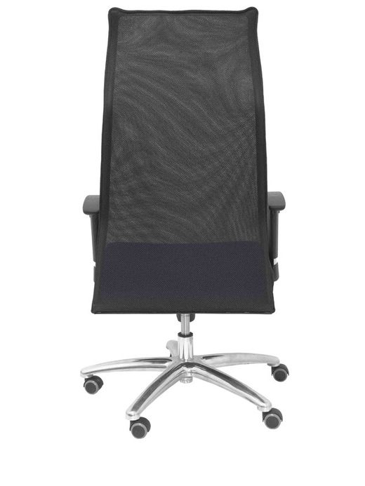 Modelo Sahuco - Sillón de dirección ergonómico con mecanismo sincro y regulable en altura - Respaldo de malla transpirable y asiento tapizados en tejido BALI color azul