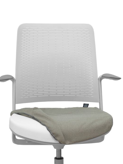 NOWY STYL - Funda asiento para silla WithMe en tejido era, color marrón