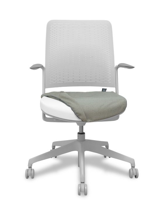 NOWY STYL - Funda asiento para silla WithMe en tejido era, color marrón
