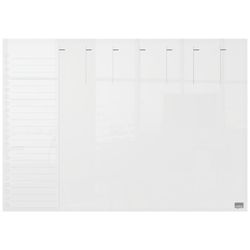 NOBO A3 Desktop Acryl Wochenplaner, transparent