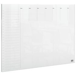 Organizador semanal de acrílico de sobremesa NOBO A4, transparente