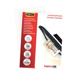 Opakowanie 100 Rękawów do Laminowania 125 mikronów Błyszczący 83x113mm