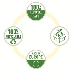 Zestaw 3 średnich pudełek do przechowywania (365x265x205mm), biały