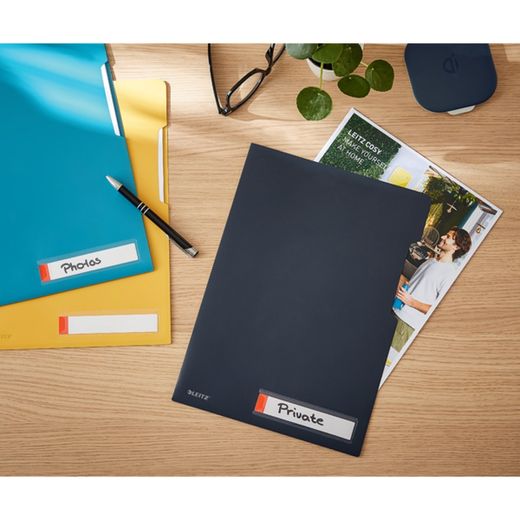 Pakiet 3 teczki prywatności Leitz Cosy, DIN A4, szare