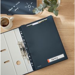 Pack 3 Sichtschutzhüllen Leitz Cozy Großraum, DIN A4, grau