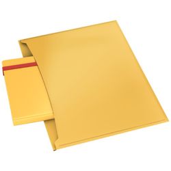 Leitz Cozy 3-pack of privacy envelopes, with 2 pockets, DIN A4, yellow