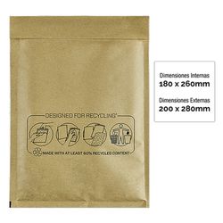 Opakowanie 10 sztuk Torebka bąbelkowa nr-14 180x260